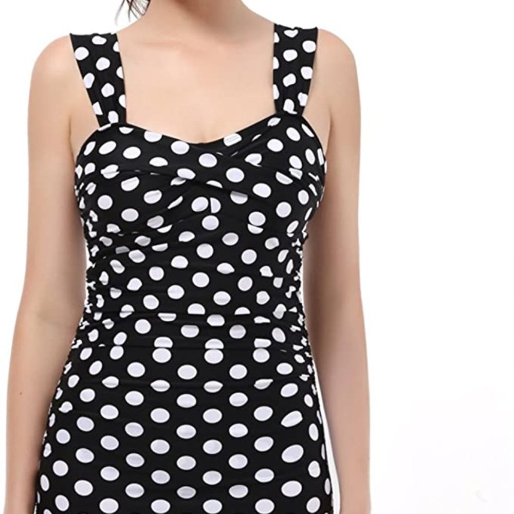 ADFOLF Retro Polka Dot Swimsuits Swimwear Two Piec